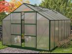 Degelijke aluminium tuinkas 5x3!, Tuin en Terras, Kassen, Verzenden, Glas, Gebruikt, Aluminium