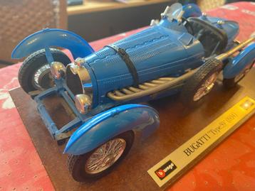 Bburago Bugatti Type "59" Modelauto uit 1934, schaal 1/18