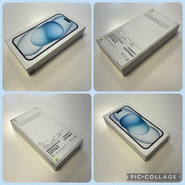 Apple iPhone 15 Blue 128GB Nieuw + Factuur & Garantie!, Telecommunicatie, Mobiele telefoons | Hoesjes en Frontjes | Apple iPhone