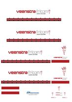 Vrachtauto decal 1:50 Veenstra Fritom ( combi ), Hobby en Vrije tijd, Modelauto's | 1:50, Verzenden, Nieuw, Bus of Vrachtwagen