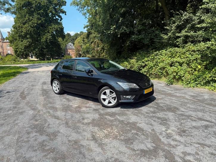 Seat Leon 1.4 TSI 90KW 2013 Zwart FR Business, Auto's, Seat, Leon, ABS, Airbags, Airconditioning, Bluetooth, Boordcomputer, Centrale vergrendeling