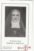 bidMoeder M Bertilla (Prentje met Relikwie), Verzenden, Bidprentje