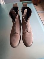 Manfield enkellaars mt 41 suede, Beige, Lage of Enkellaarzen, Ophalen of Verzenden, Zo goed als nieuw