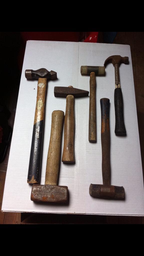 Hamers6-delig(gereedschap), Antiek en Kunst, Antiek | Gereedschap en Instrumenten, Ophalen of Verzenden