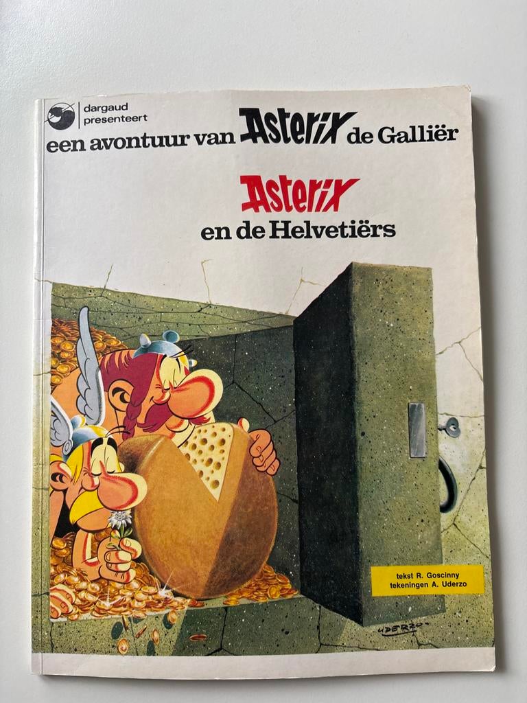 Asterix en de Helvetiërs - 1977, Boeken, Stripboeken, Eén stripboek, Ophalen of Verzenden, Gelezen
