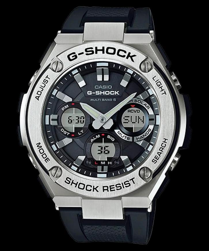 Casio G-Shock GST-W110 multiband solar horloge, Sieraden, Tassen en Uiterlijk, Horloges | Heren, Zo goed als nieuw, Polshorloge