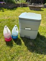 Draagbaar toilet voor op camping, Caravans en Kamperen, Kampeeraccessoires, Ophalen, Zo goed als nieuw