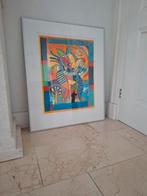 Clemens Briels 1998 met handgeschreven tekst nr 61 van 100, Antiek en Kunst, Kunst | Litho's en Zeefdrukken, Ophalen of Verzenden