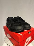 ALS NIEUW + DOOS! Maat 46 - Nike Air Max 90 Triple Black, Kleding | Heren, Schoenen, Verzenden, Zwart, Nike, Nike