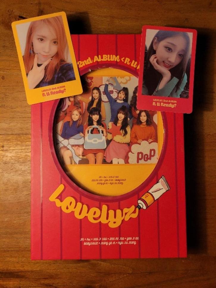 Lovelyz - R U Ready (k-pop album, Yein + Jin PC), Cd's en Dvd's, Cd's | Wereldmuziek, Zo goed als nieuw, Aziatisch, Ophalen of Verzenden