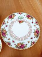 Royal Albert 1980 kalender bord, Ophalen of Verzenden