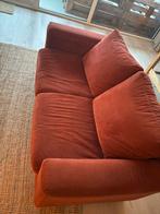 Roestbruine bank - 170 cm - Gebruikt, Ophalen, Gebruikt, 150 tot 200 cm, Rechte bank