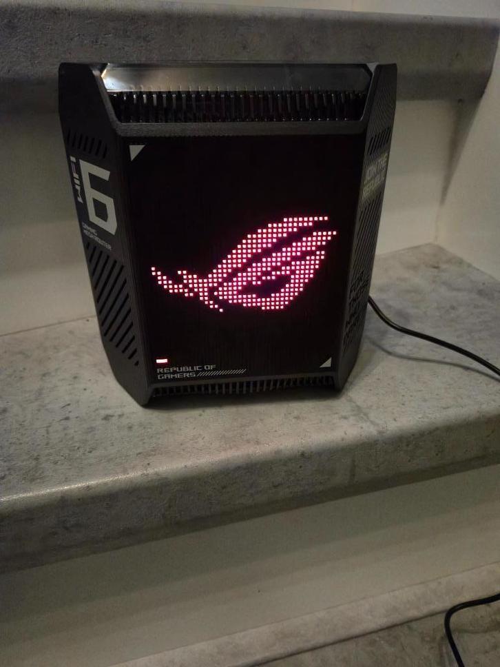 Asus Rapture GT6 AX10000  - Wifi 6 routers (mesh) set van 3, Computers en Software, Routers en Modems, Zo goed als nieuw, Router