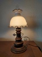 Oude tafel lamp, Huis en Inrichting, Verzenden, Minder dan 50 cm