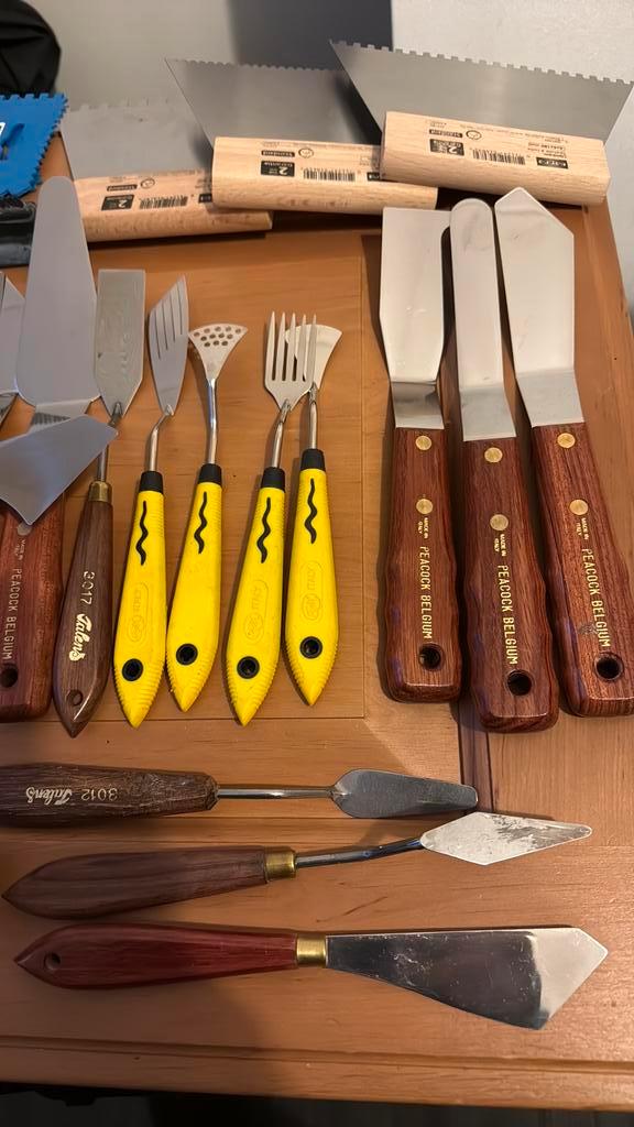 Diverse kunstenaarsbenodigdheden, Hobby en Vrije tijd, Schilderen, Nieuw, Overige typen, Ophalen