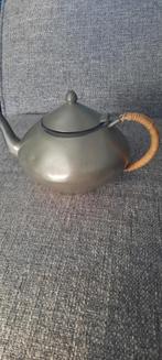 Antieke theepot Meeuws&Zoon/Den Haag, Antiek en Kunst, Antiek | Tin, Ophalen of Verzenden