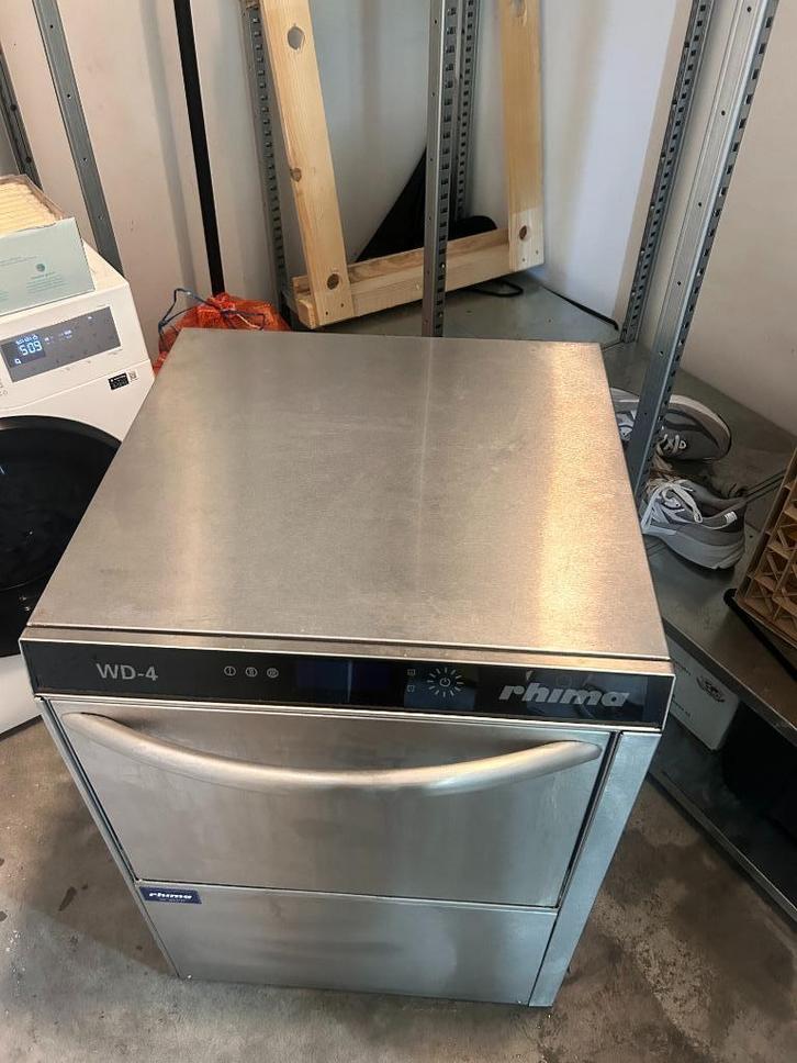 Rhima WD4 Vaatwasser/Glazenspoelmachine, Zakelijke goederen, Horeca | Keukenapparatuur, Wassen en Drogen, Gebruikt, Ophalen
