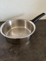 Fissler steelpan RVS, Gebruikt, Inductieplaat, Rvs, Ophalen