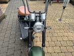 te koop: Ecruiser E-chopper merk Mangosteen, kleur matgroen, Fietsen en Brommers, Snorfietsen en Snorscooters, Gebruikt, Elektrisch