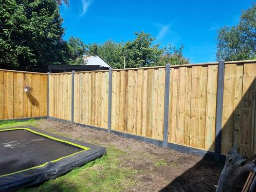 Douglas dichtscherm schutting 125€ per meter!!!, Tuin en Terras, Schuttingen, Nieuw, Hout, 6 meter of meer, Ophalen of Verzenden