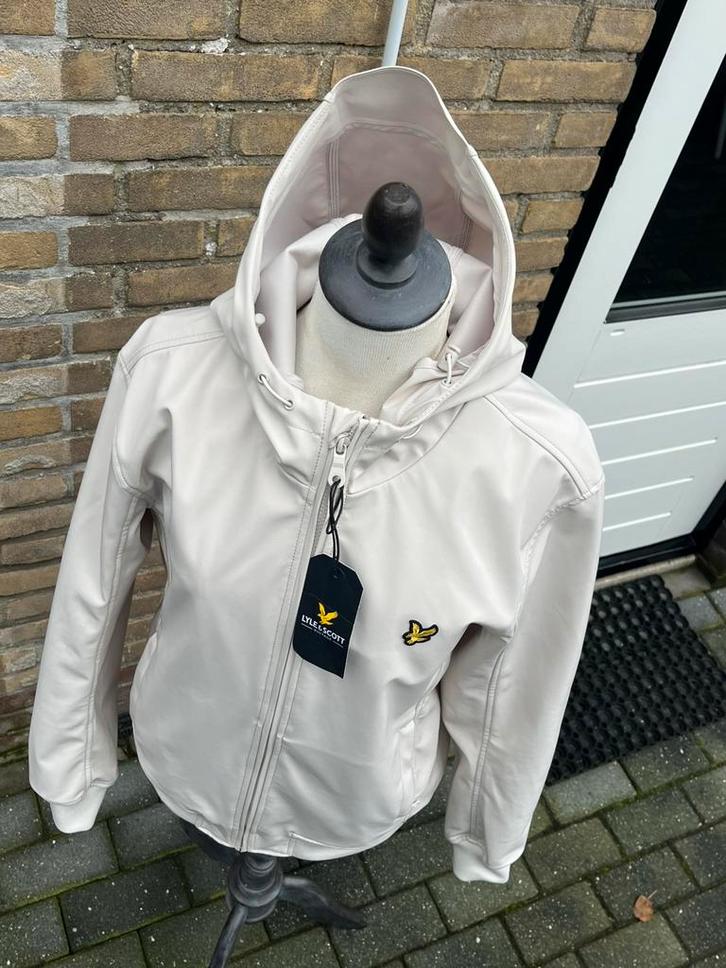 Lyle & Scott Softshell Jas - Maat M - Nieuw!, Kleding | Heren, Jassen | Winter, Nieuw, Maat 48/50 (M), Beige, Ophalen of Verzenden