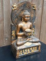 Thaise boeddha meditatie kunsthars/resin I.z.g.s., Ophalen of Verzenden, Zo goed als nieuw
