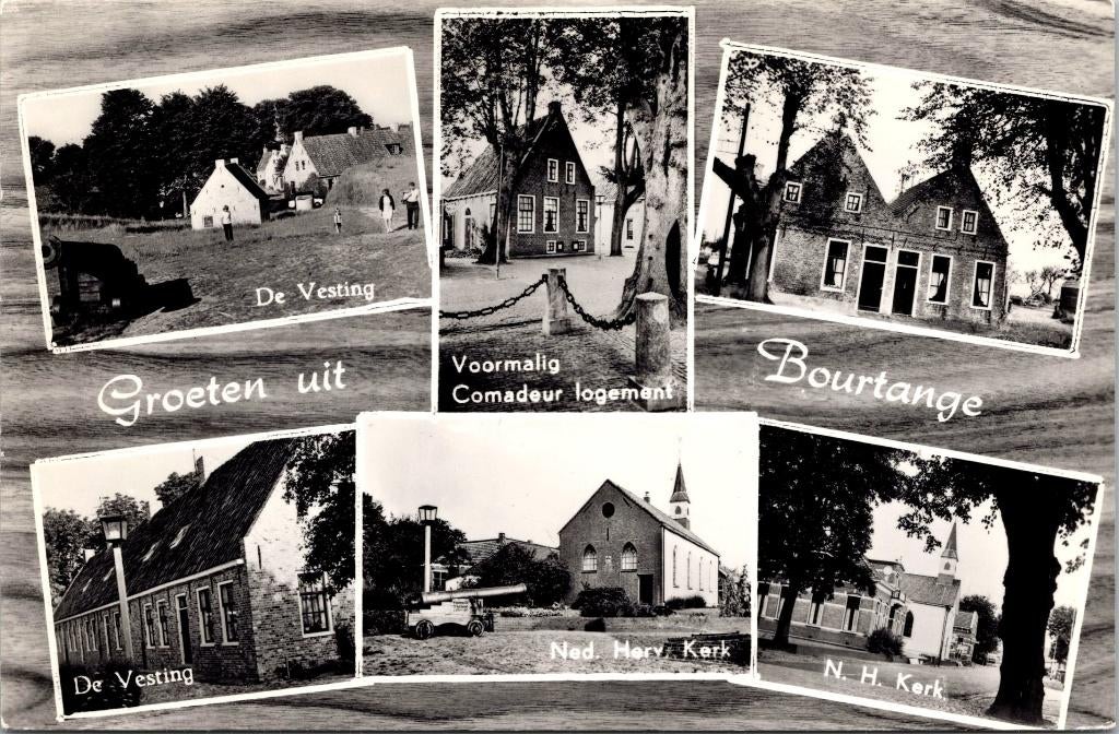 Groeten uit Bourtange, Verzamelen, Ansichtkaarten | Nederland, Verzenden, 1960 tot 1980, Ongelopen, Groningen