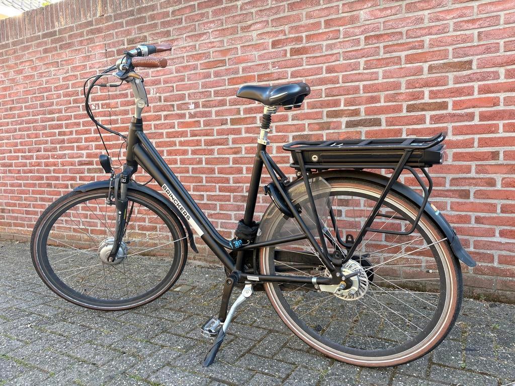 Brinckers Brooklyn F7 Elektrische herenfiets, Fietsen en Brommers, Elektrische fietsen, Ophalen, Zo goed als nieuw, Brinckers