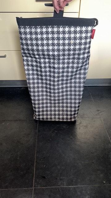 Boodschappen wagentje, Zwart, Ophalen of Verzenden, Zo goed als nieuw, 75 cm of meer