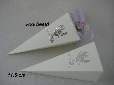 uitdeel bedankjes doosje communie zilver 201 stuks, Ophalen of Verzenden, Nieuw, Versiering