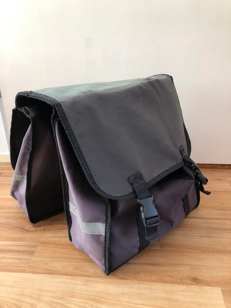 Fietstas dubbel, Ophalen, Gebruikt