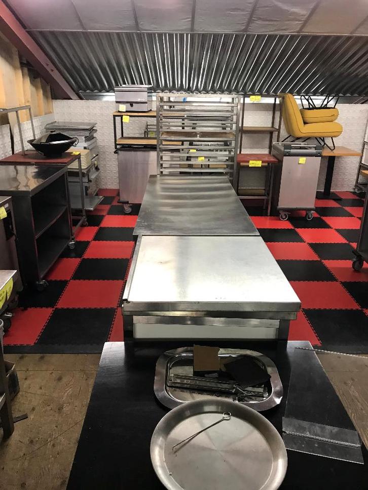RVS Horeca units, Zakelijke goederen, Horeca | Keukenapparatuur, RVS Meubilair, Gebruikt, Ophalen