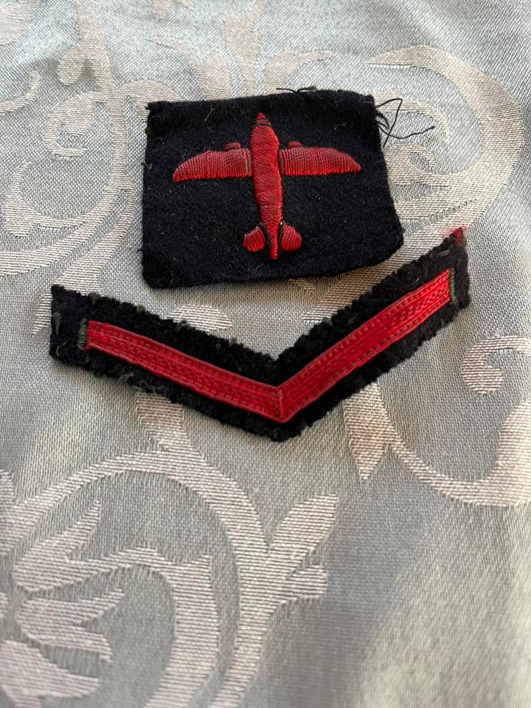 Marine vliegtuigmaker WWll, Ophalen of Verzenden, Marine, Nederland, Embleem of Badge