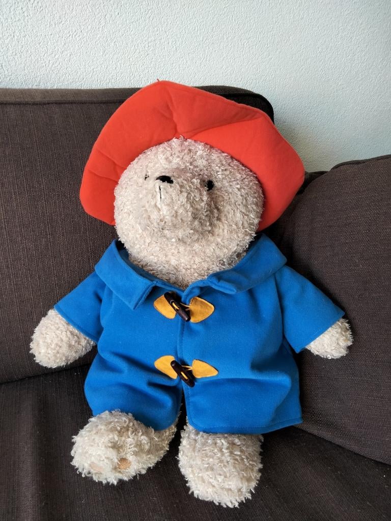 Grote Paddington beer, Verzamelen, Beren en Cherished Teddies, Ophalen, Zo goed als nieuw, Stoffen beer, Overige merken