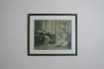 Vintage art print 1930 Grandmother's Birthday - G.S. Knowles, Huis en Inrichting, Ophalen, 50 tot 75 cm, Zo goed als nieuw, Schilderij