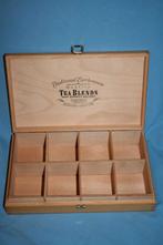 Vintage houten theekist Pickwick theedoos, Ophalen of Verzenden