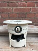 Petroleumstel / oliestel 1 pits creme emaille, Ophalen of Verzenden