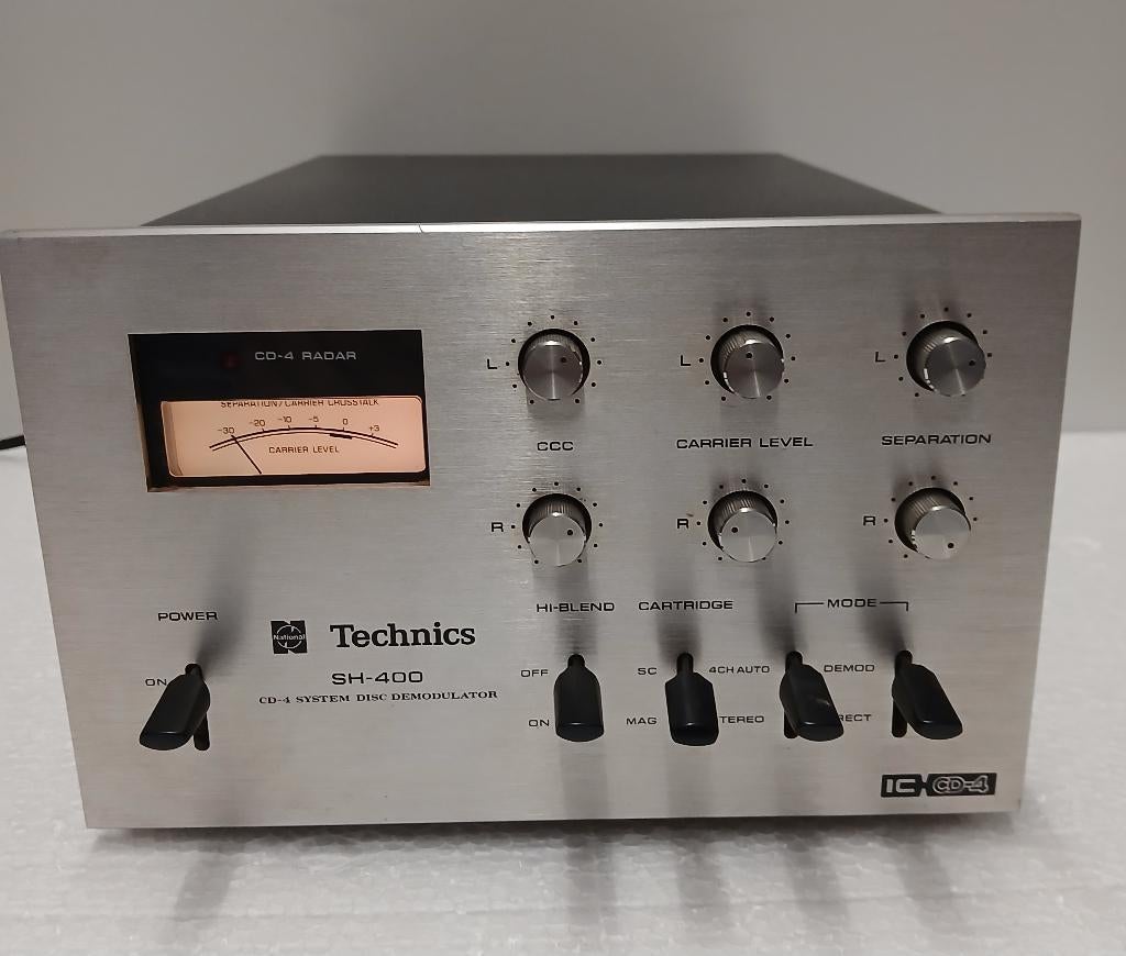 Technics  CD4 SH-400 Quadrofonic disc demodulator, Audio, Tv en Foto, Versterkers en Receivers, Ophalen of Verzenden, Gebruikt