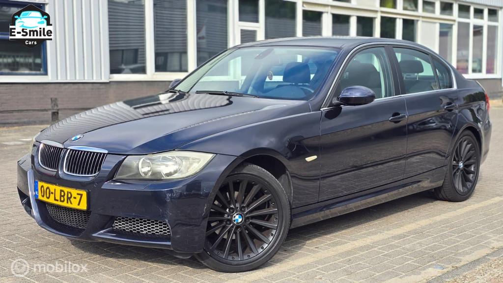 BMW 3-serie 318i/Airco/PDC/EleckRamen/APK!, Auto's, Achterwielaandrijving, 4 cilinders, 129 pk, Blauw