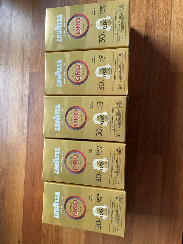 5x30 Lavazza Qualità Oro Nespresso Compatibele Cups, Diversen, Ophalen of Verzenden