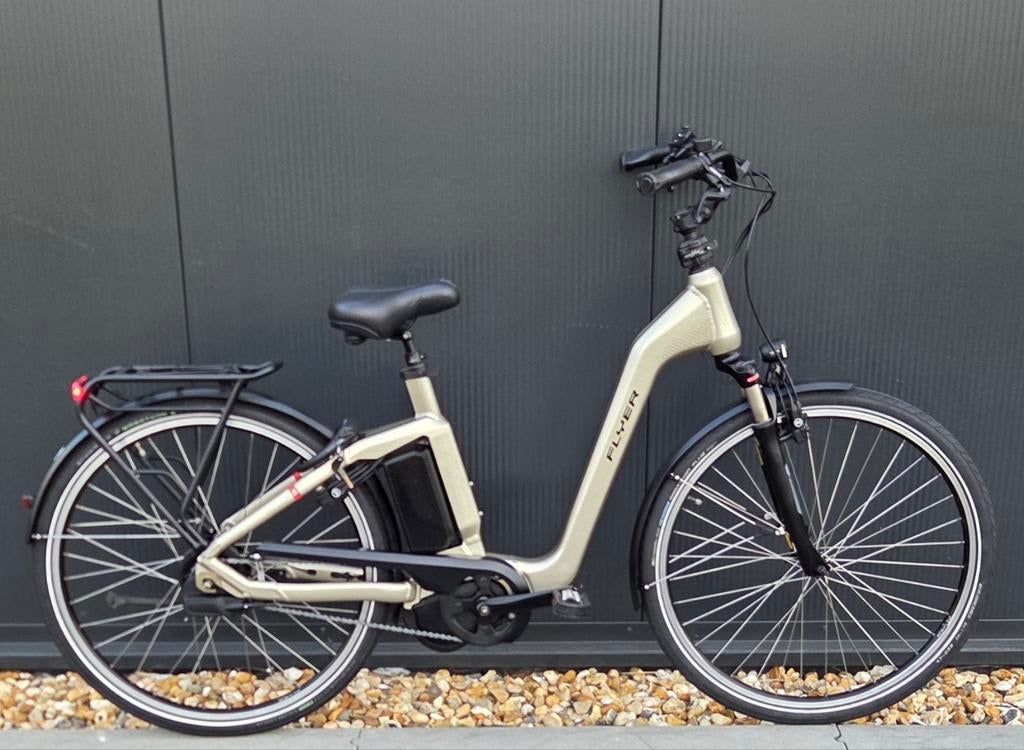 Flyer Go-tour5 5.00 50cm 630Wh, Fietsen en Brommers, Elektrische fietsen, Zo goed als nieuw, 47 tot 51 cm, 50 km per accu of meer