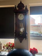 2 gewichter met mooie crème wijzerplaat, Antiek en Kunst, Antiek | Klokken, Ophalen of Verzenden