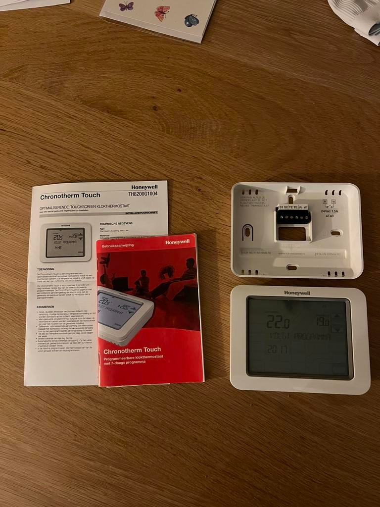 Honeywell Chronotherm Touch thermostaat, Ophalen of Verzenden, Slimme thermostaat, Gebruikt