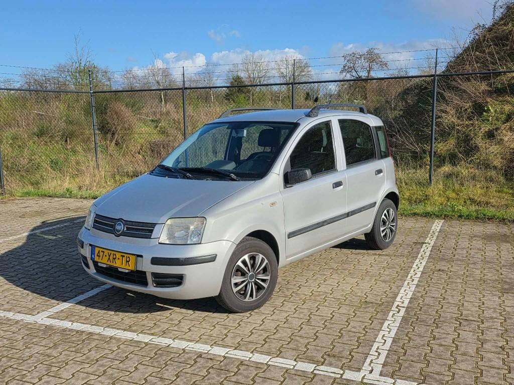 Fiat Panda 1.2 44KW 60PK 2007 Grijs Venray 1450e, Auto's, Fiat, Voorwielaandrijving, Origineel Nederlands, Handgeschakeld, Particulier