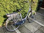 Voque elektrische dames fiets metalic blauw, Fietsen en Brommers, Elektrische fietsen, 47 tot 51 cm, Ophalen, Zo goed als nieuw
