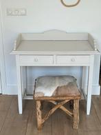 Vintage brocante bureau, Huis en Inrichting, Ophalen, Gebruikt, Bureau