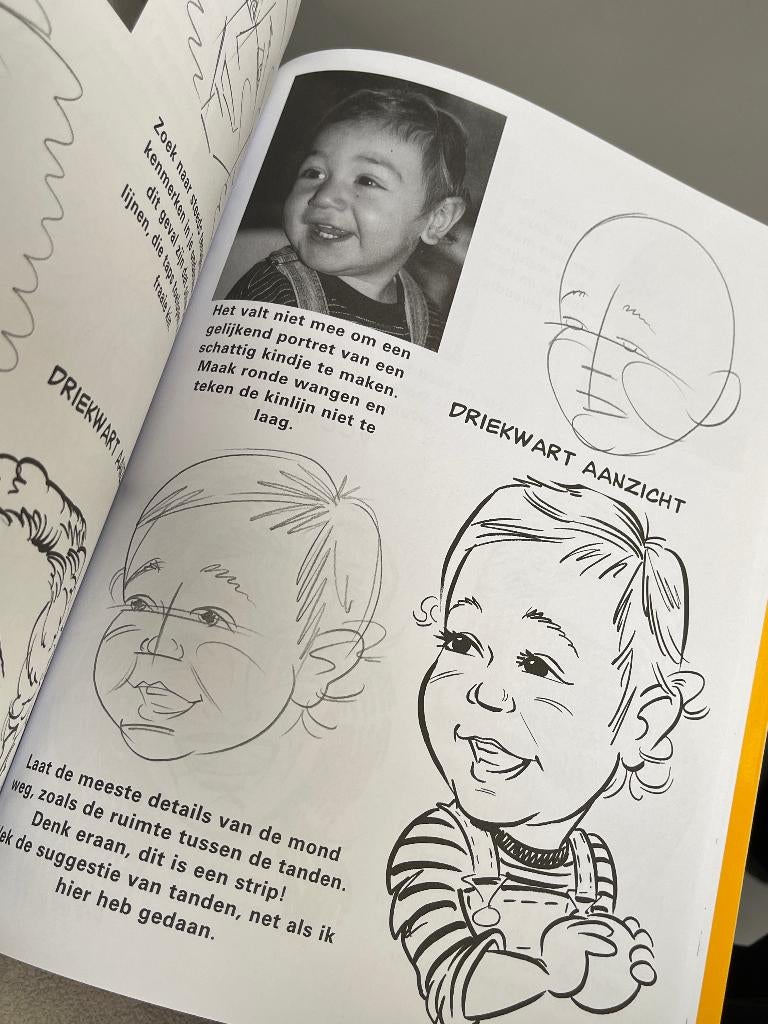 Cartoons tekenen figuren en gezichten / 2010, Ophalen of Verzenden, Zo goed als nieuw, Boek of Gids