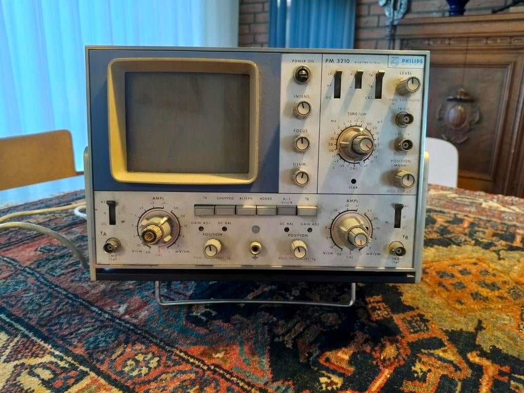 Philips PM3210 oscilloscoop, niet werkend, Ophalen of Verzenden