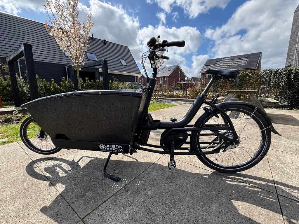 Urban Arrow bakfiets, Fietsen en Brommers, Fietsen | Bakfietsen, Gebruikt, Elektrisch, 2 kinderen, Ophalen