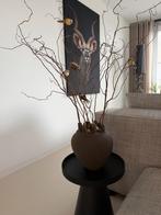 te koop zeer mooie zware pot met 9 gaten, Ophalen, Steen, Rond, Zo goed als nieuw